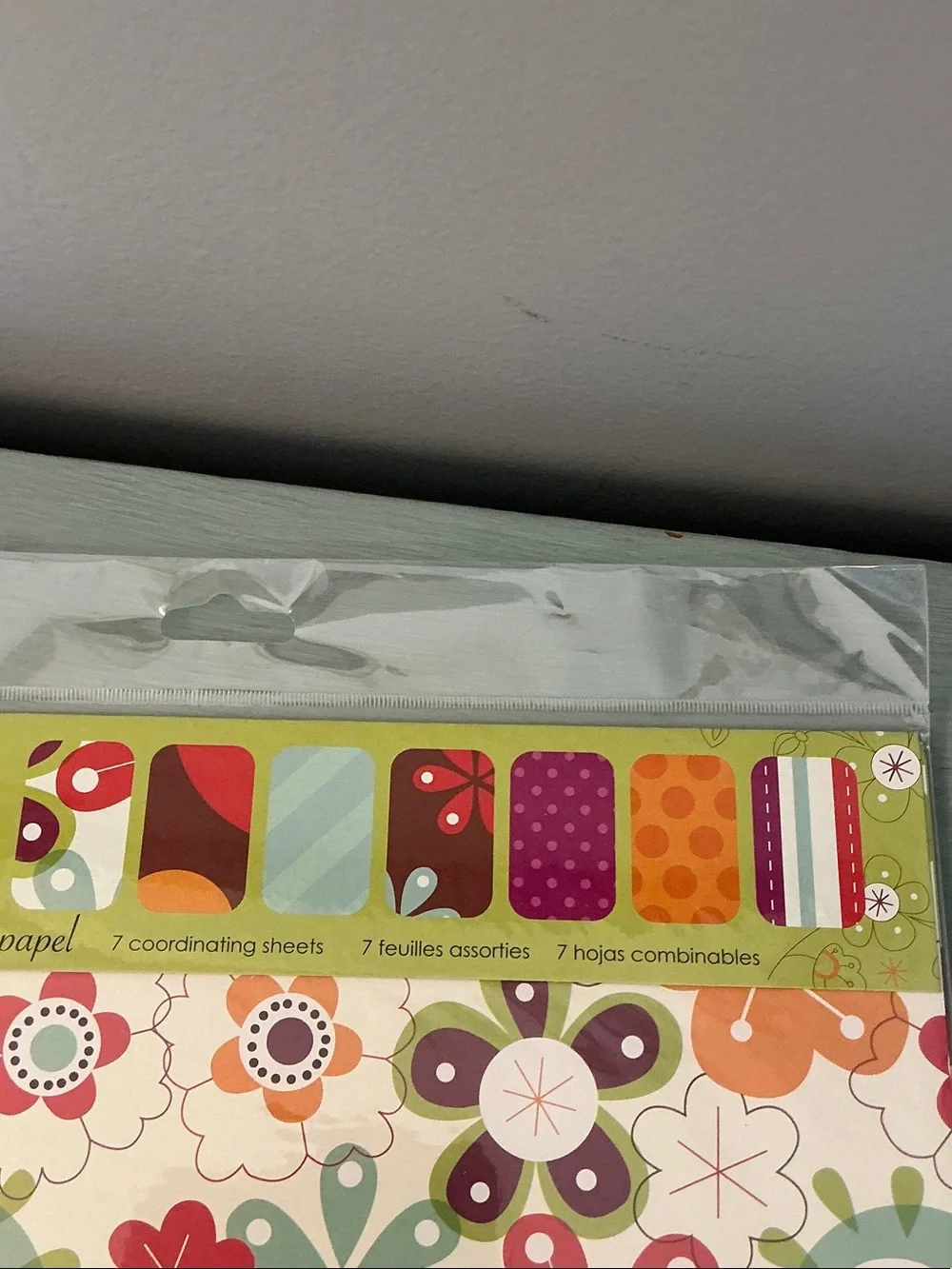 Creative Memories Alphabet Sticker Sheet and Two Paper Packs New in Packages